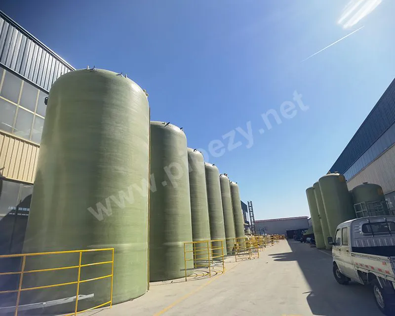Vertical FRP Vessel